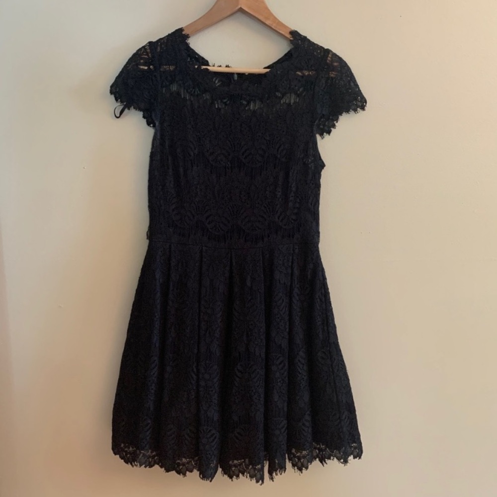 Xscape black cocktail dress